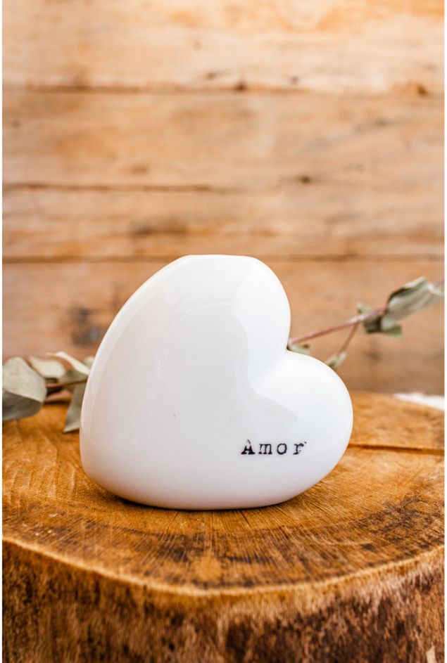 Vaso Porcelana Amor Greghi Design