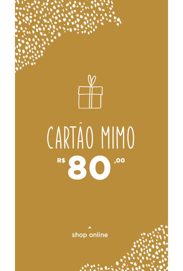 Vale Presente R$80 Vale Presente R$80