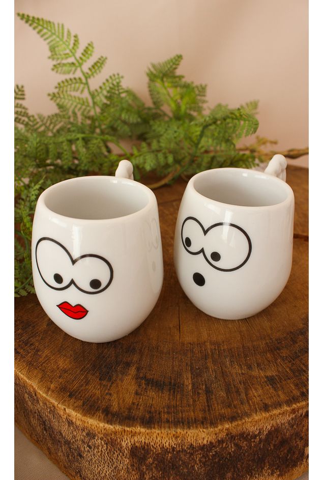 Xícaras de Café Anjinhos Greghi Design 2pçs