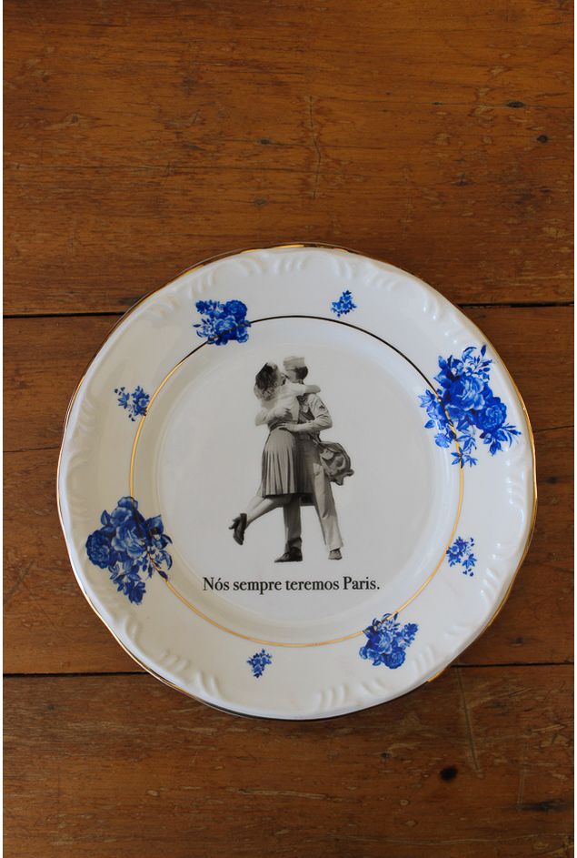 Prato Decorativo Paris Ø27 Greghi Design Prato Decorativo Paris Ø27 Greghi Design