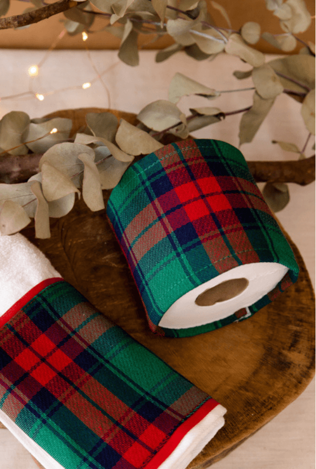 Porta Papel Higiênico Xadrez Porta Papel Higiênico Xadrez