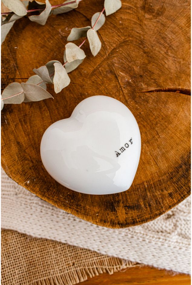 Mini Coração Decorativo Amor Greghi Design Mini Coração Decorativo Amor Greghi Design