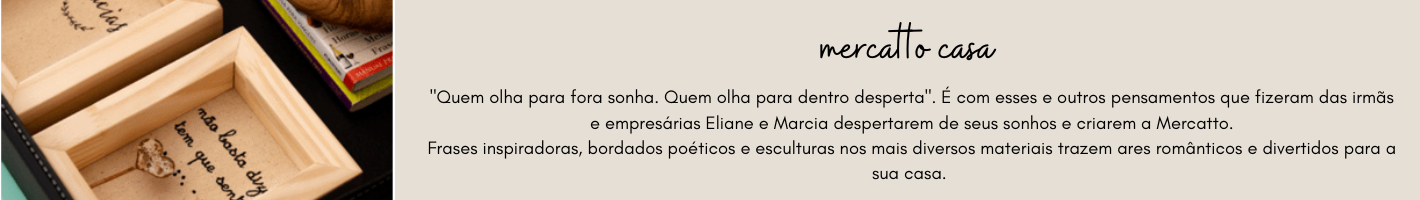 Bloco Vintage - Livrai-me do mal disfarçado de bem querer - Mercatto Casa