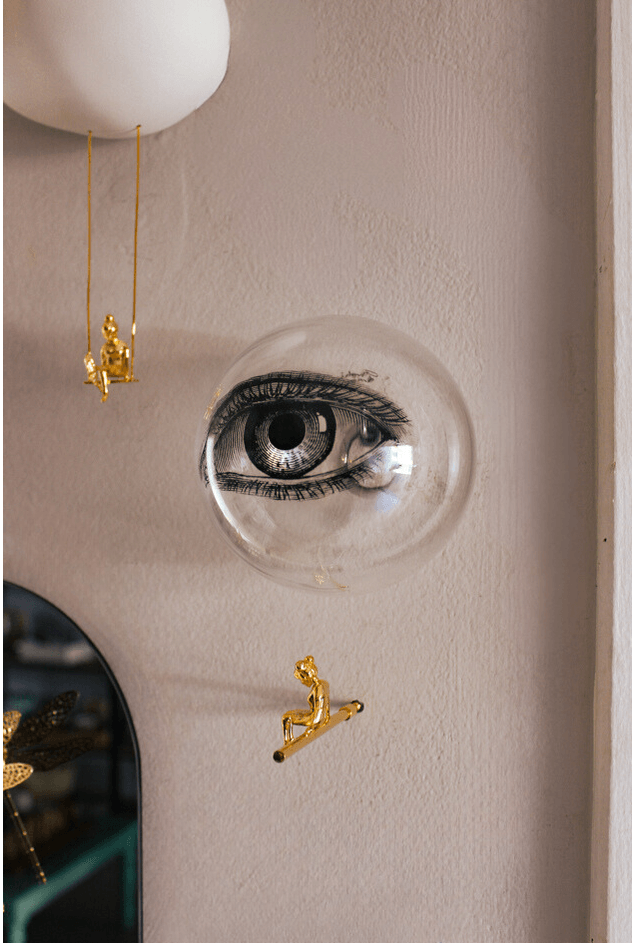 Esfera Decorativa de Vidro Olho M Greghi Design Esfera Decorativa de Vidro Olho M Greghi Design