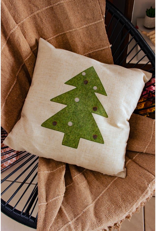 Capa de Almofada Árvore de Natal Capa de Almofada Árvore de Natal