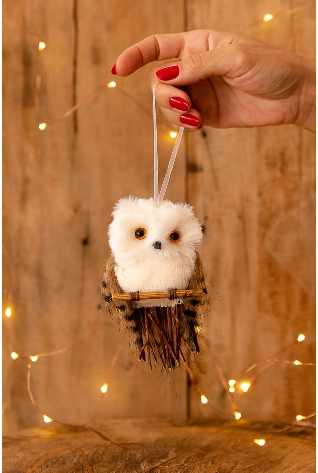 Coruja Branca Pingente Natal Coruja Branca Pingente Coruja Branca Pingente Natal Coruja Branca Pingente