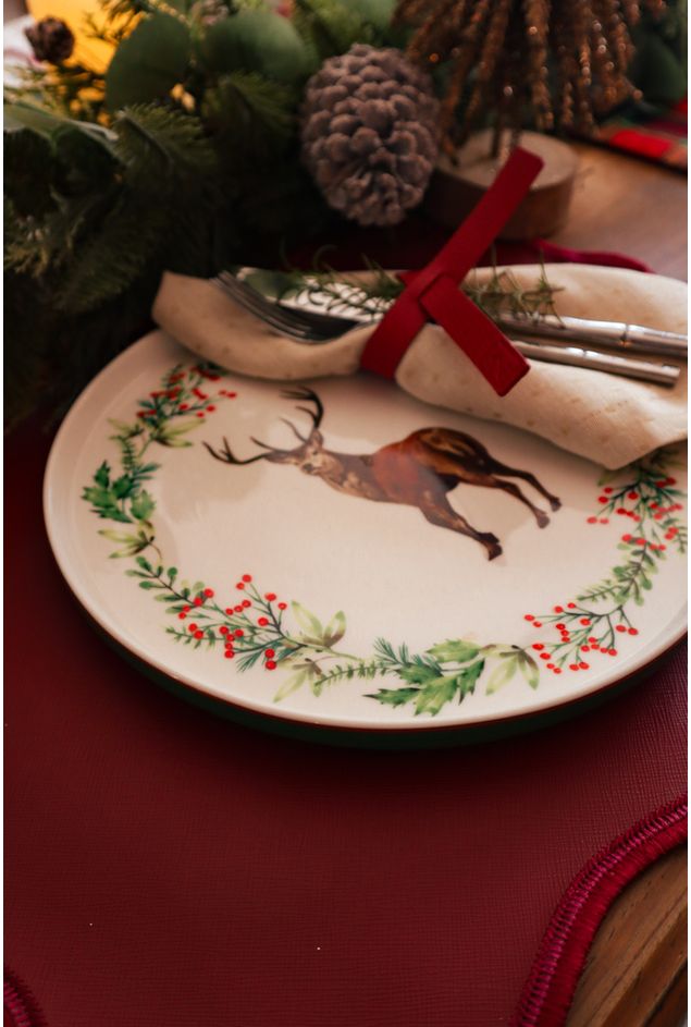 Prato de Jantar Rena Ø27 Prato de Jantar Rena Ø27