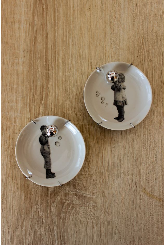 Painel de Pratos Bola de Sabão Ø10 Greghi Design Painel de Pratos Bola de Sabão Ø10 Greghi Design