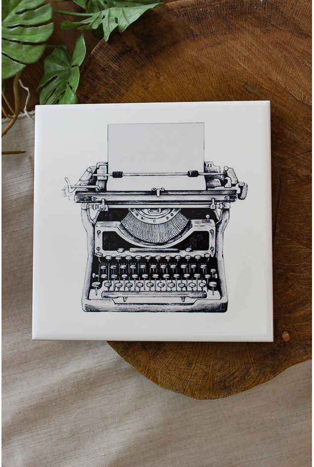 Azulejo Máquina de Escrever Greghi Design Azulejo Máquina de Escrever Greghi Design