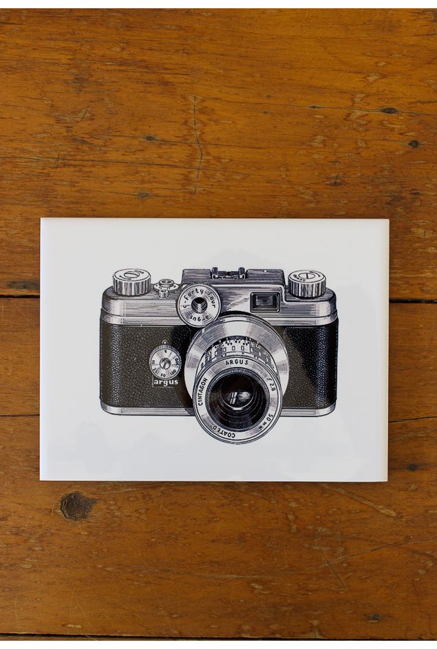 Azulejo Câmera Retrô Greghi Design Azulejo Câmera Retrô Greghi Design