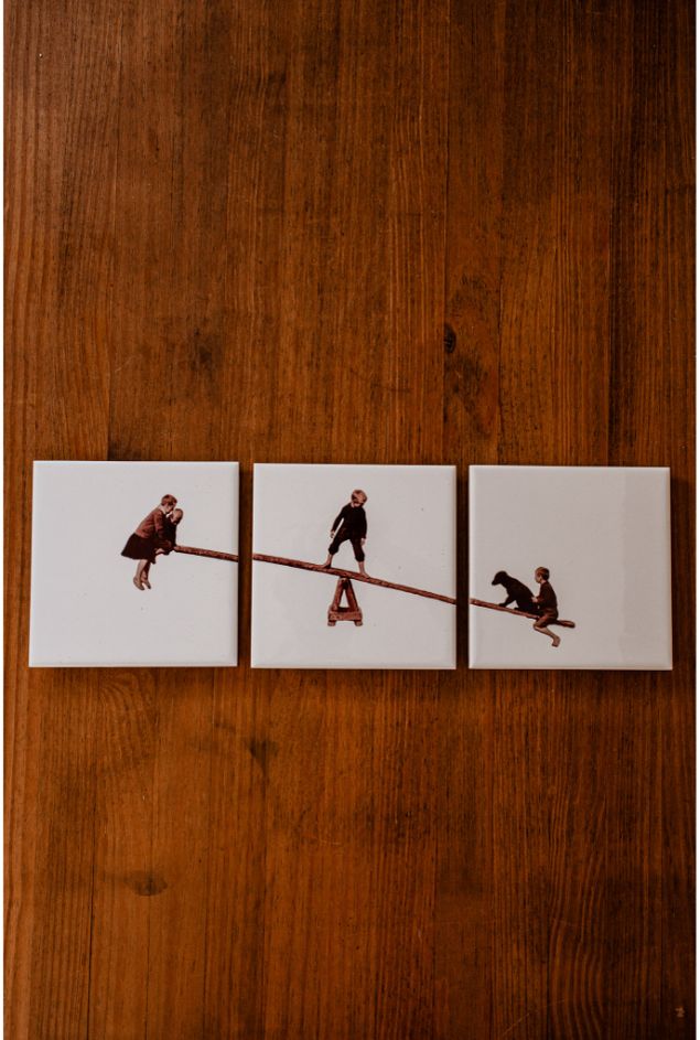 Painel de Azulejos Equilíbrio Greghi Design 3pçs Painel de Azulejos Equilíbrio Greghi Design 3pçs