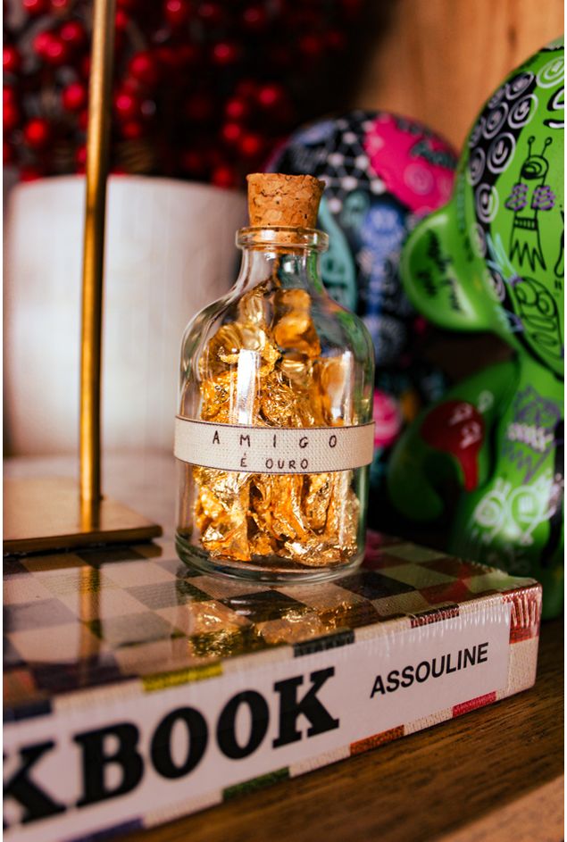 Garrafinha Decorativa Amigo É Ouro Mercatto Garrafinha Decorativa Amigo É Ouro Garrafinha Decorativa Amigo É Ouro Mercatto Garrafinha Decorativa Amigo É Ouro