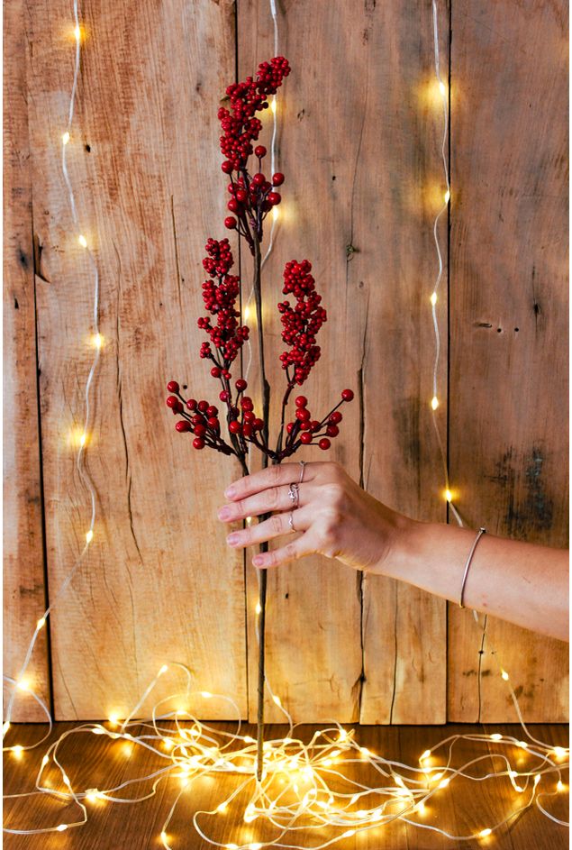 Pick Galho de Amoras Decorativo Pick Galho de Amoras Decorativo