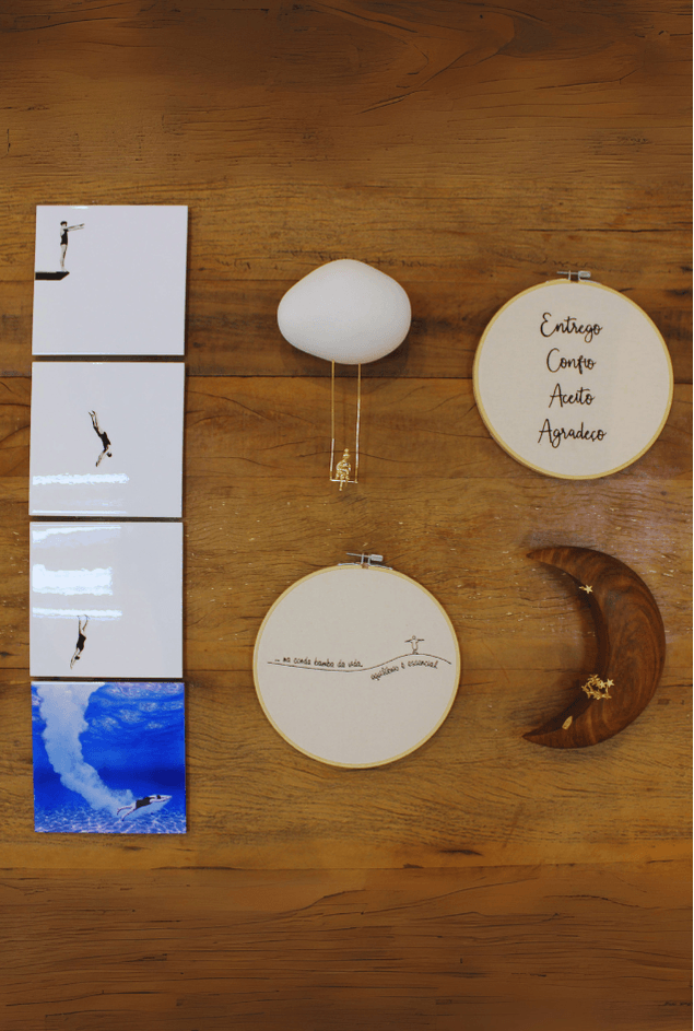 Combinação de Parede Mergulho na Lua Combinação de Parede Mergulho na Lua