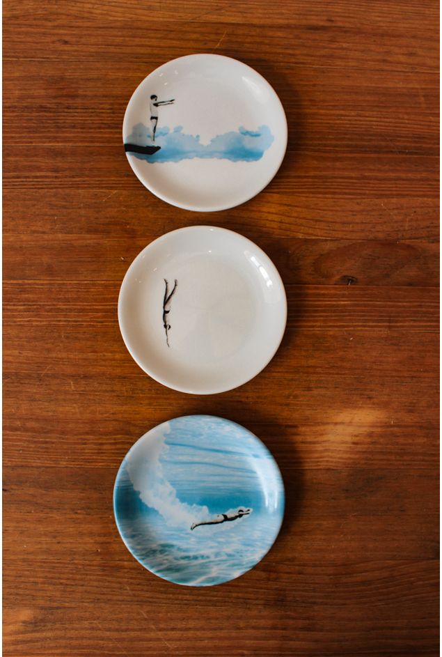 Painel de Pratos Mergulho Ø15cm Greghi Design Painel de Pratos Mergulho Ø15cm Greghi Design