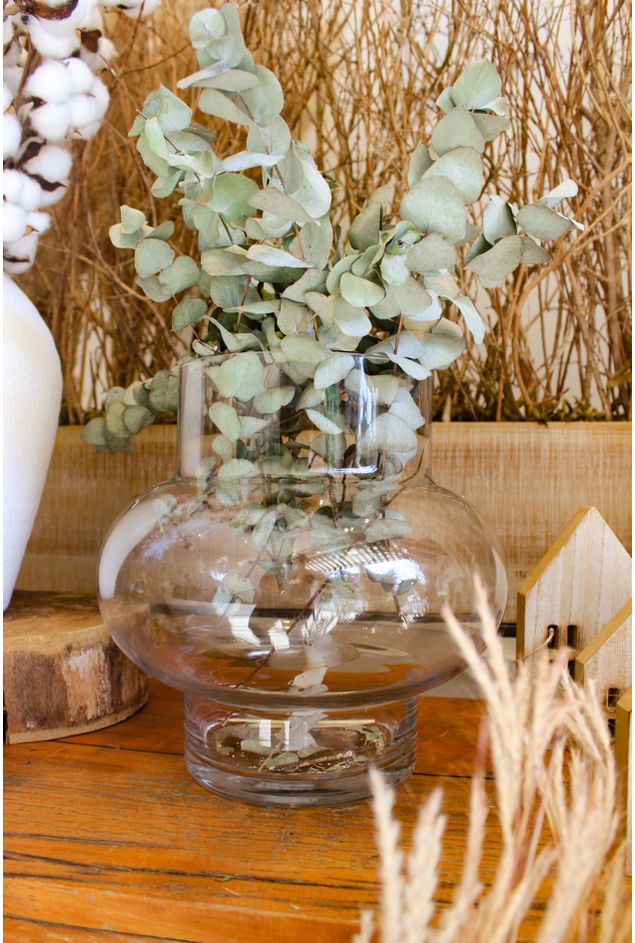 Vaso Decorativo de Vidro Clear