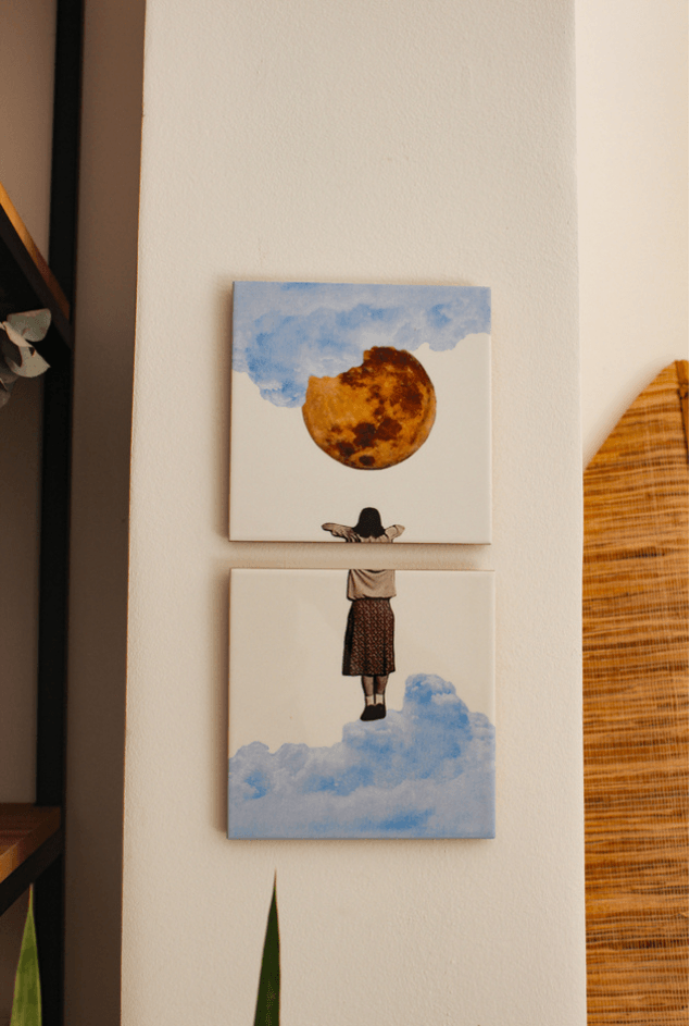 Painel de Azulejos Luar Greghi Design Painel de Azulejos Luar Greghi Design