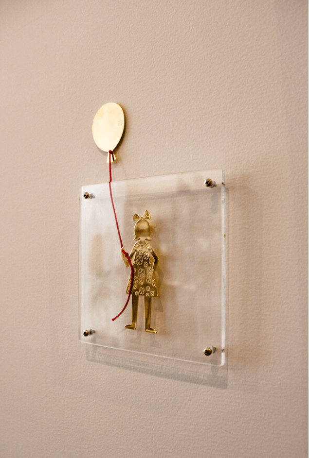 Quadro Acrílico Carré Bexiga Menina