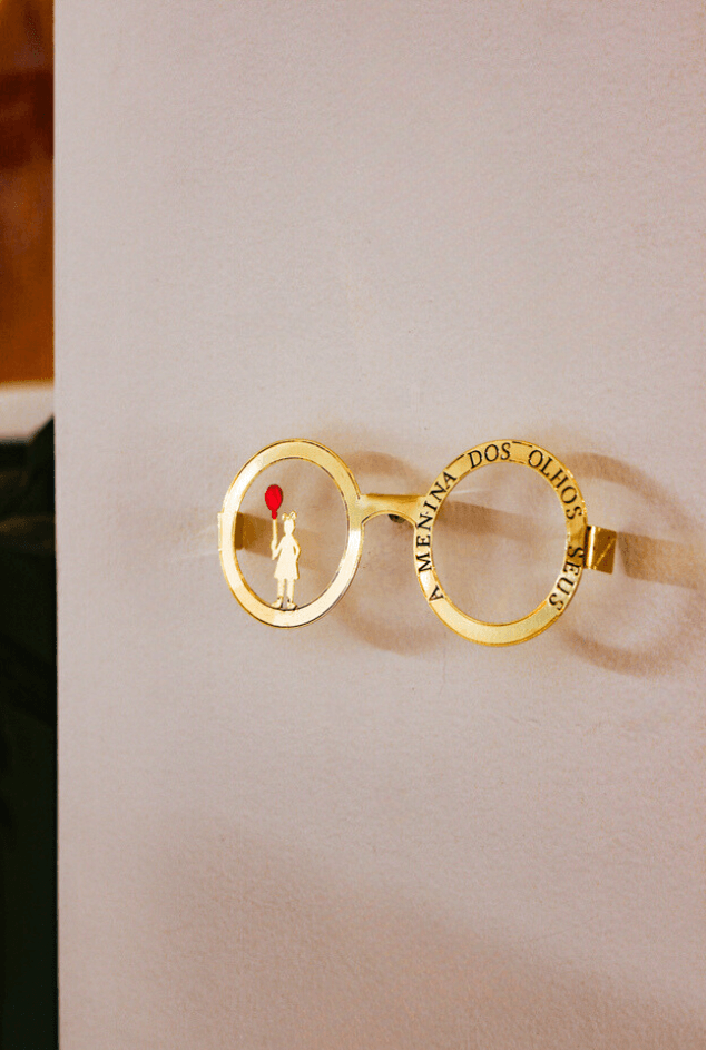 Escultura de Parede Óculos - A Menina Dos Olhos Seus Escultura de Parede Óculos - A Menina Dos Olhos Seus