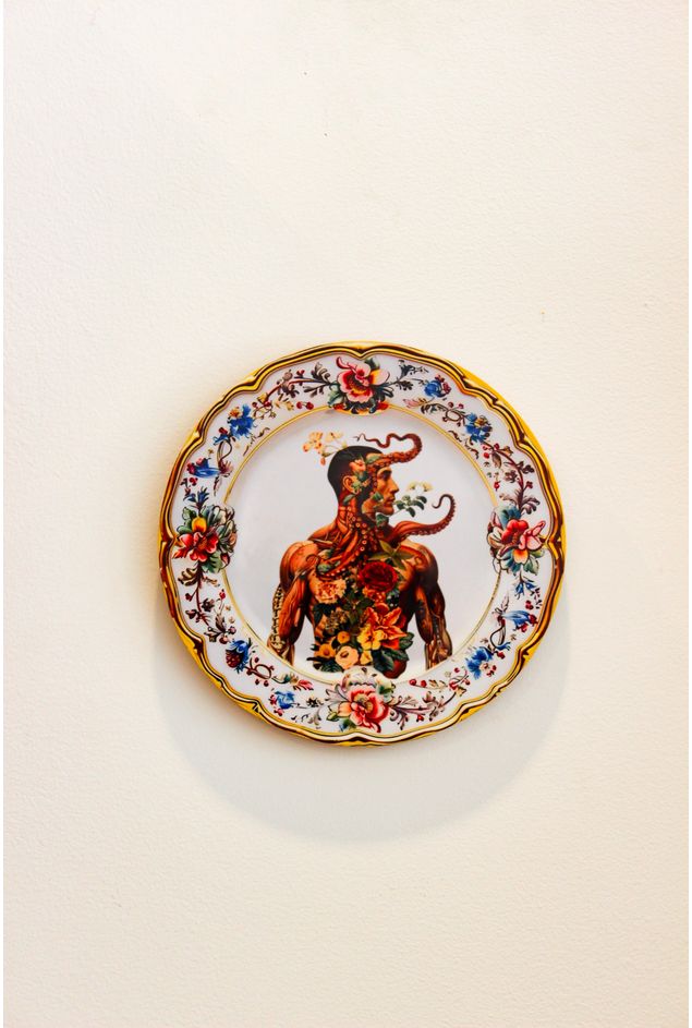 Azulejo Redondo The Boy Greghi Design Azulejo Redondo The Boy Greghi Design