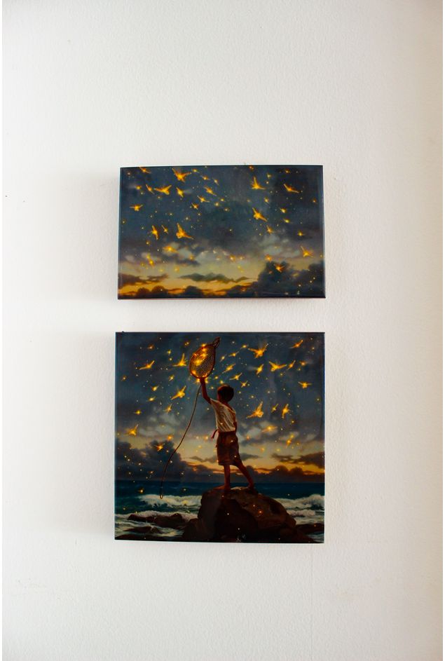 Cj. de Azulejos Pescador de Vagalumes Cj. de Azulejos Pescador de Vagalumes