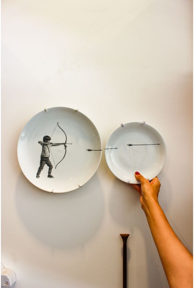 Painel de Pratos Cupido Greghi Design Painel de Pratos Cupido Greghi Design