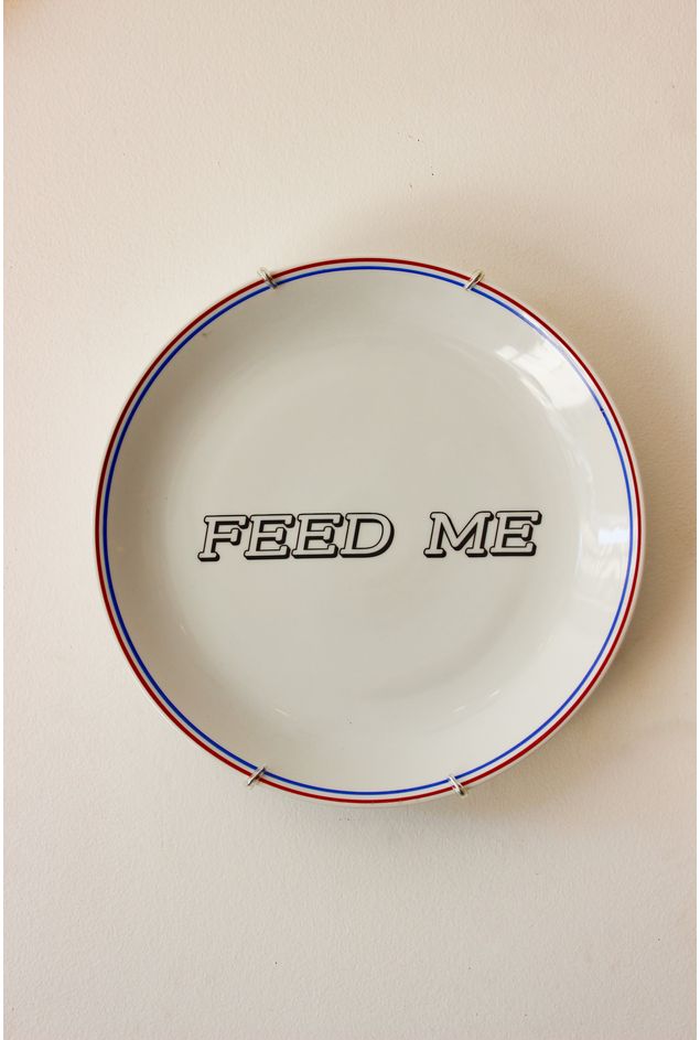 Prato Decorativo Feed Me Greghi Design