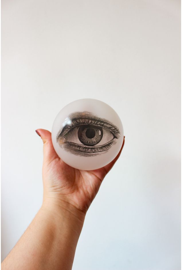 Esfera Chata Fosca Olho Aberto M Greghi Design Esfera Chata Fosca Olho Aberto M Greghi Design