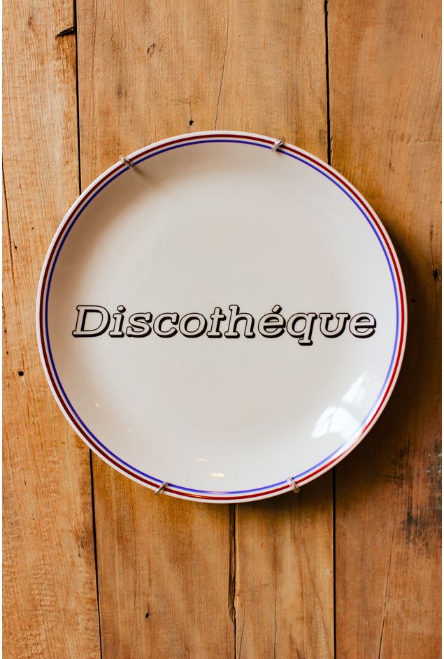 Prato Discothéque Ø27 Greghi Design Prato Discothéque Ø27 Greghi Design