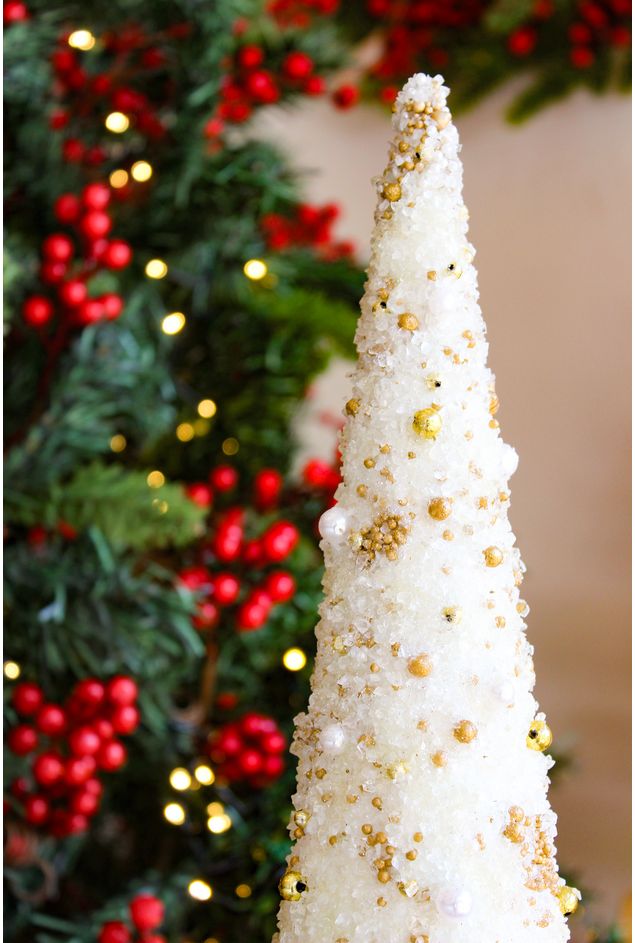 Mini Árvore Decorativa Pérola Mini Árvore Decorativa Pérola