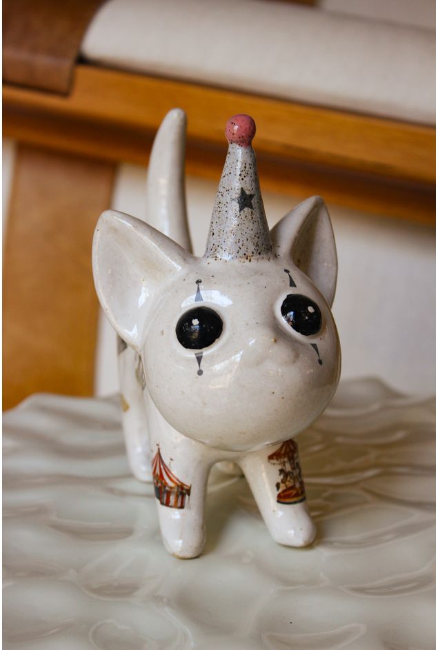 Toy de Cerâmica Inked Miau Circus Nefelibata Toy de Cerâmica Inked Miau Circus Toy de Cerâmica Inked Miau Circus Nefelibata Toy de Cerâmica Inked Miau Circus