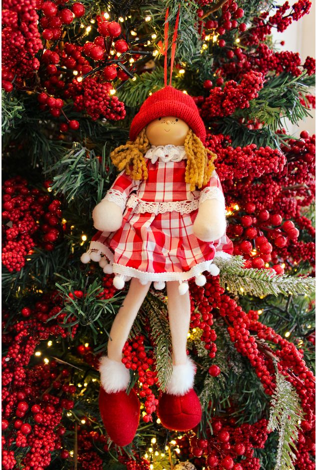 Pingente Menina Vestido Xadrez Vermelho Natal Pingente Menina Vestido Xadrez Vermelho Pingente Menina Vestido Xadrez Vermelho Natal Pingente Menina Vestido Xadrez Vermelho