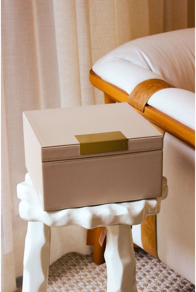 Caixa Decorativa Nude Golden G