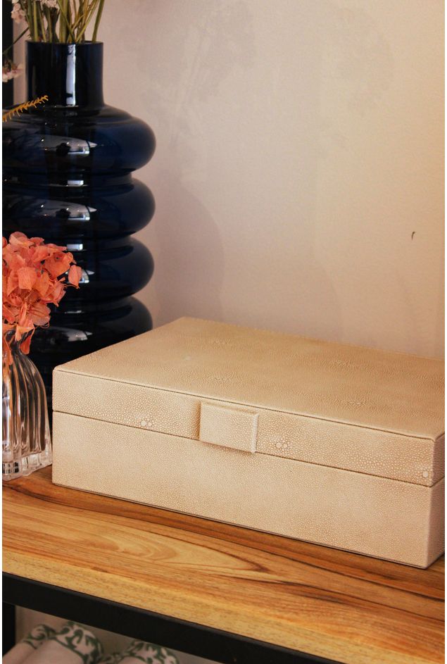 Caixa Decorativa Coral Nude G