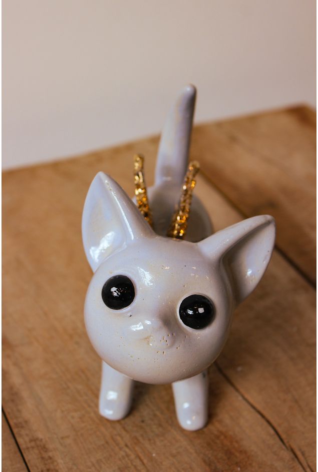 Toy de Cerâmica Inked Miau Angel Nefelibata Toy de Cerâmica Inked Miau Angel Toy de Cerâmica Inked Miau Angel Nefelibata Toy de Cerâmica Inked Miau Angel