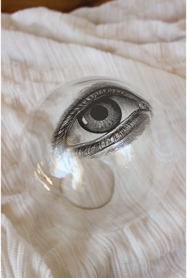 Esfera de Vidro Olho Aberto G Greghi Design Esfera de Vidro Olho Aberto G Greghi Design