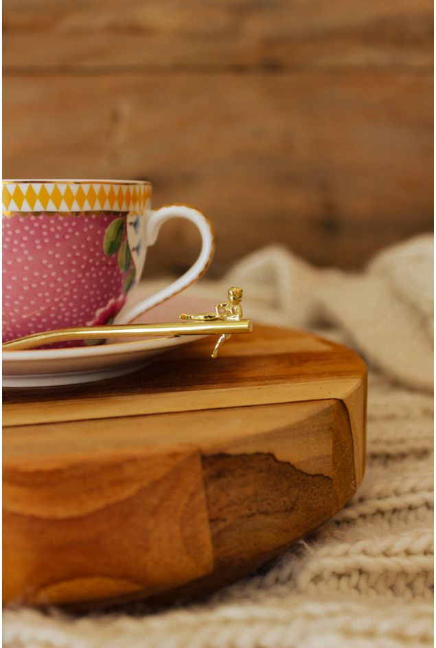 Colher de Café Menina Sapeca Nara Ota Colher de Café Menina Sapeca Nara Ota