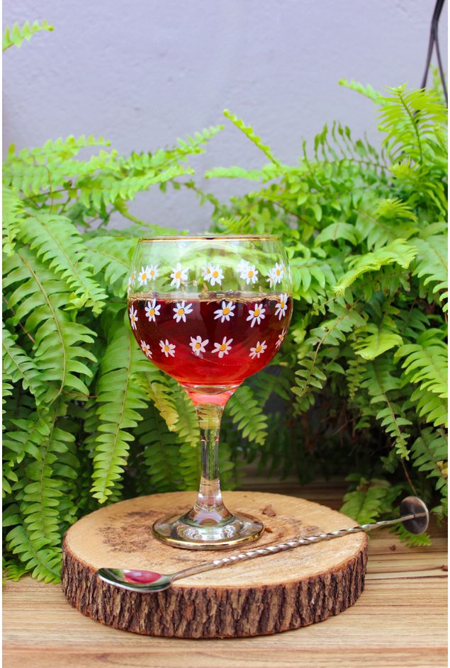 Taça de Gin Margaridas Mimo Galeria