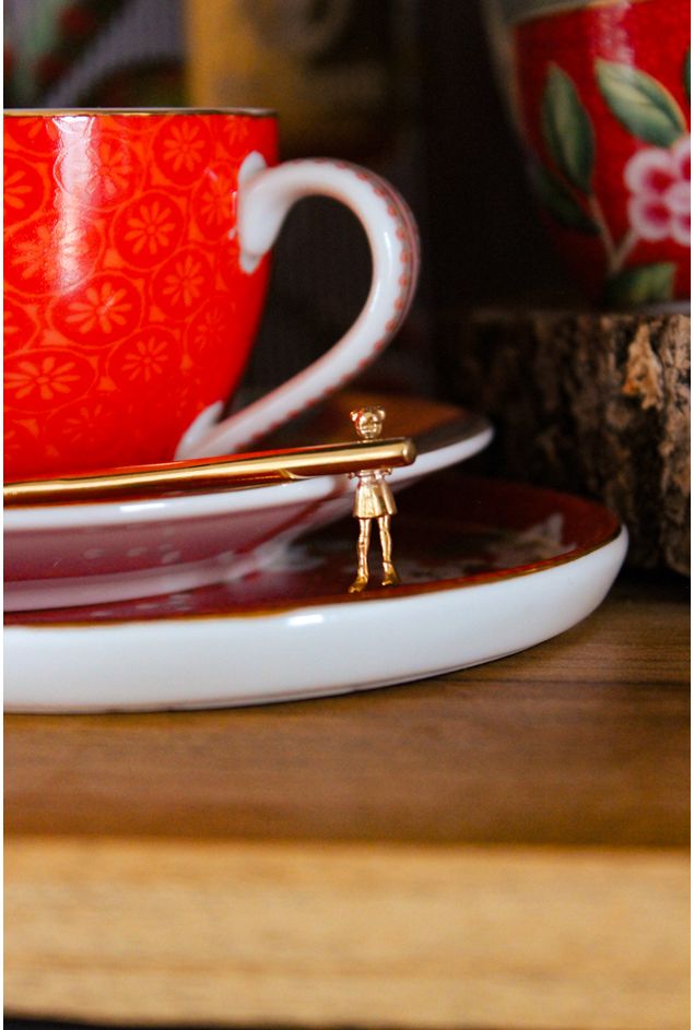 Colher de Café Menina Curiosa Nara Ota