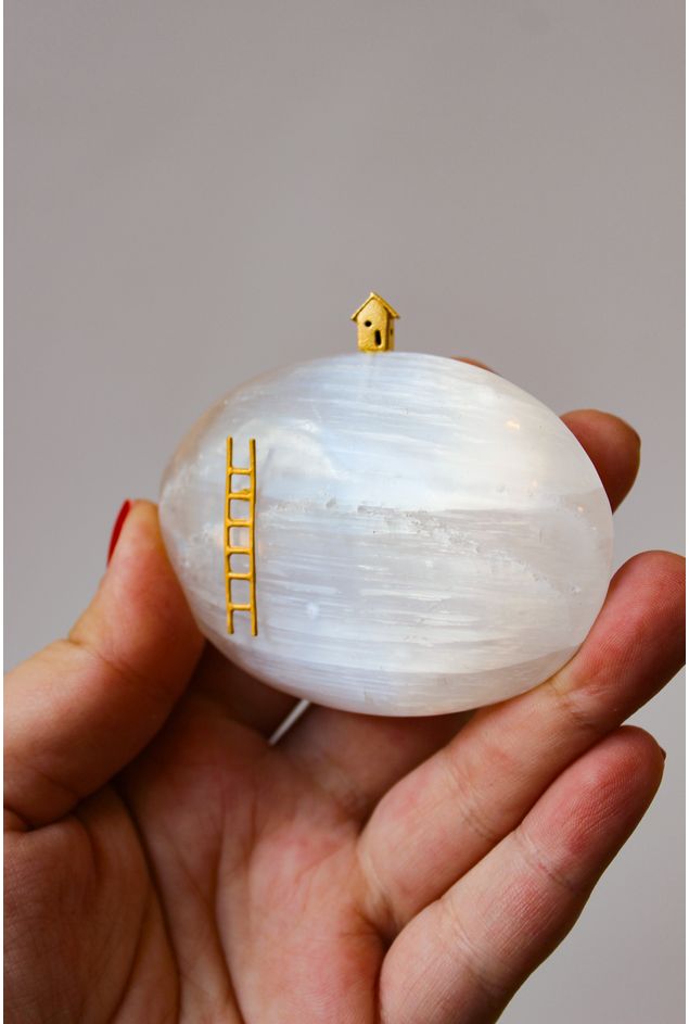 Mundinho Lugares Que Habito Selenita - DZT Mundinho Lugares Que Habito Selenita - DZT