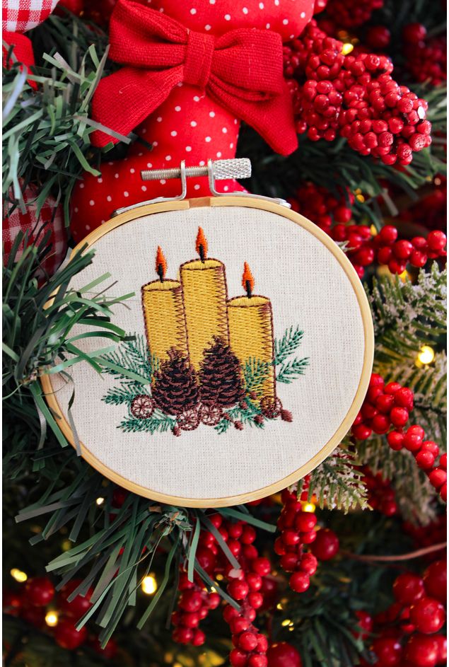 Bastidor Bordado Velas Ø11 Mimo Galeria Bastidor Bordado Velas Ø11 Mimo Galeria