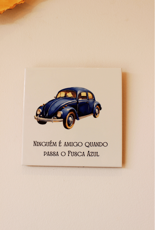 Azulejo Decorativo Fusca Azul Mimo Galeria Azulejo Decorativo Fusca Azul Mimo Galeria