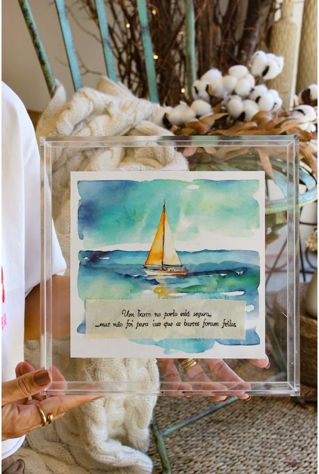 Quadro Acrílico Navegar Mimo Galeria Quadro Acrílico Navegar Mimo Galeria