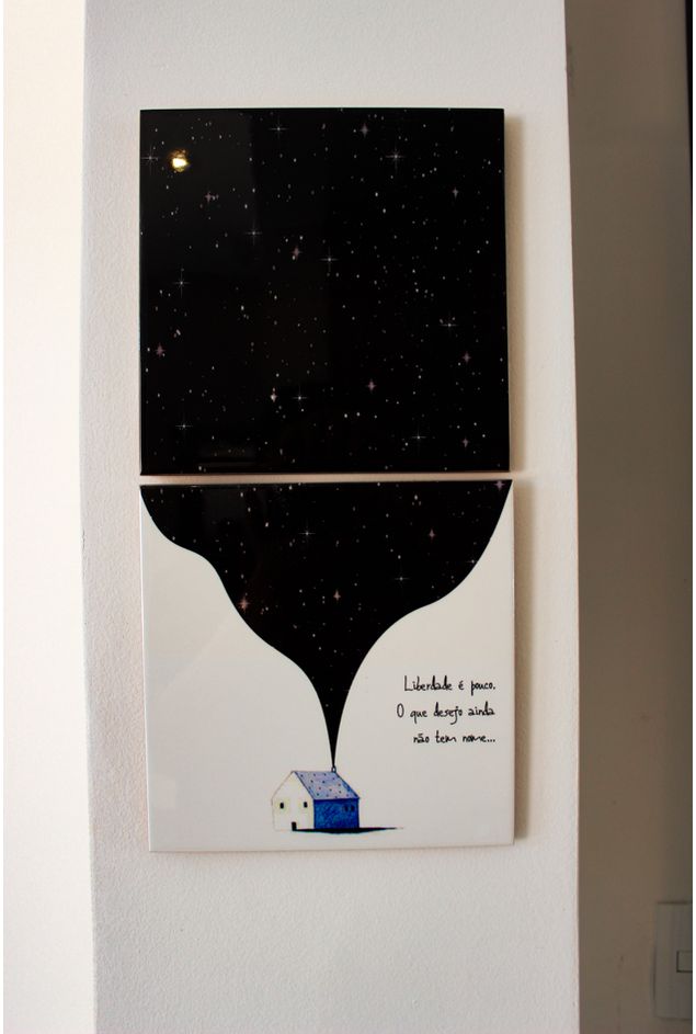 Painel de Azulejos Sonho de Liberdade Mimo Galeria Painel de Azulejos Sonho de Liberdade Mimo Galeria