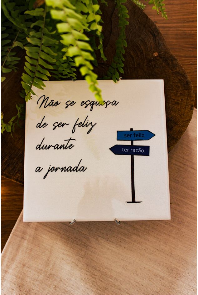 Azulejo Decorativo Ser Feliz Mimo Galeria Azulejo Decorativo Ser Feliz Mimo Galeria