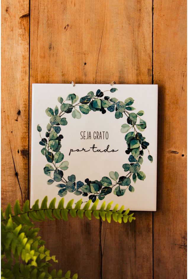 Azulejo Decorativo Seja Grato Mimo Galeria Azulejo Decorativo Seja Grato Mimo Galeria