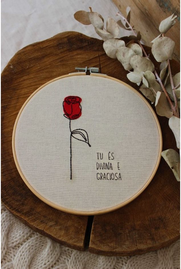 Bastidor Bordado Tu És Divina e Graciosa Mimo Galeria Bastidor Bordado Tu És Divina e Graciosa Mimo Galeria