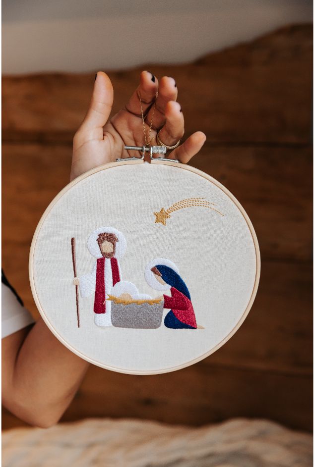 Bastidor Bordado Presépio Mimo Galeria Bastidor Bordado Presépio Mimo Galeria