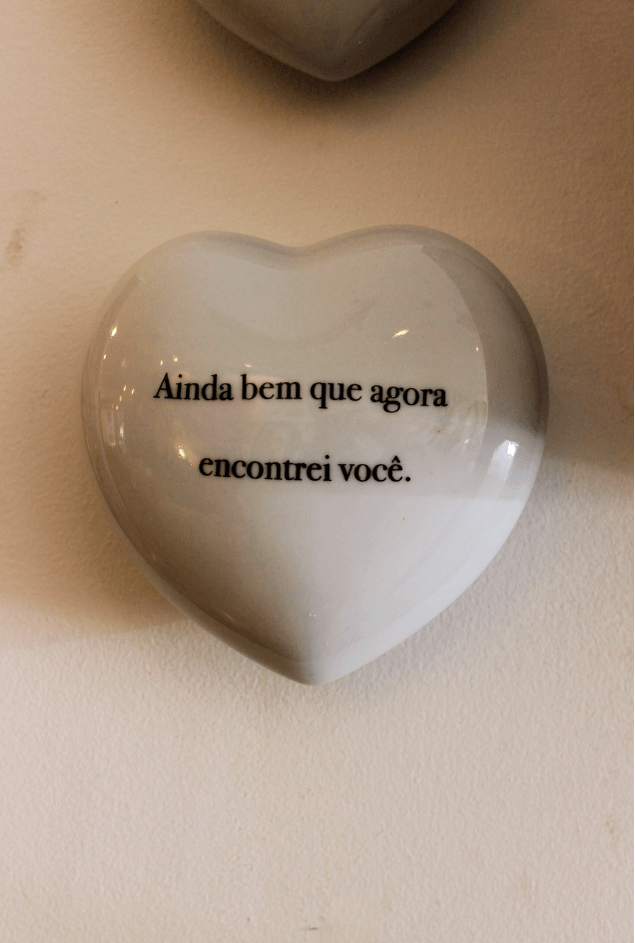 Coração Decorativo Ainda Bem Você Greghi Design Coração Decorativo Ainda Bem Você Greghi Design