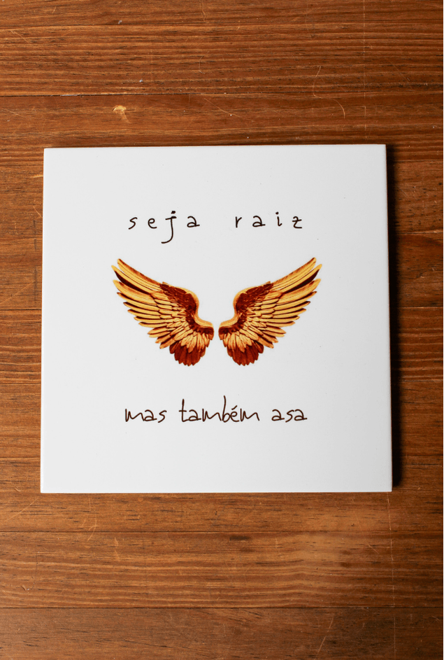 Azulejo Decorativo Seja Raiz e Asa Mimo Galeria Azulejo Decorativo Seja Raiz e Asa Mimo Galeria